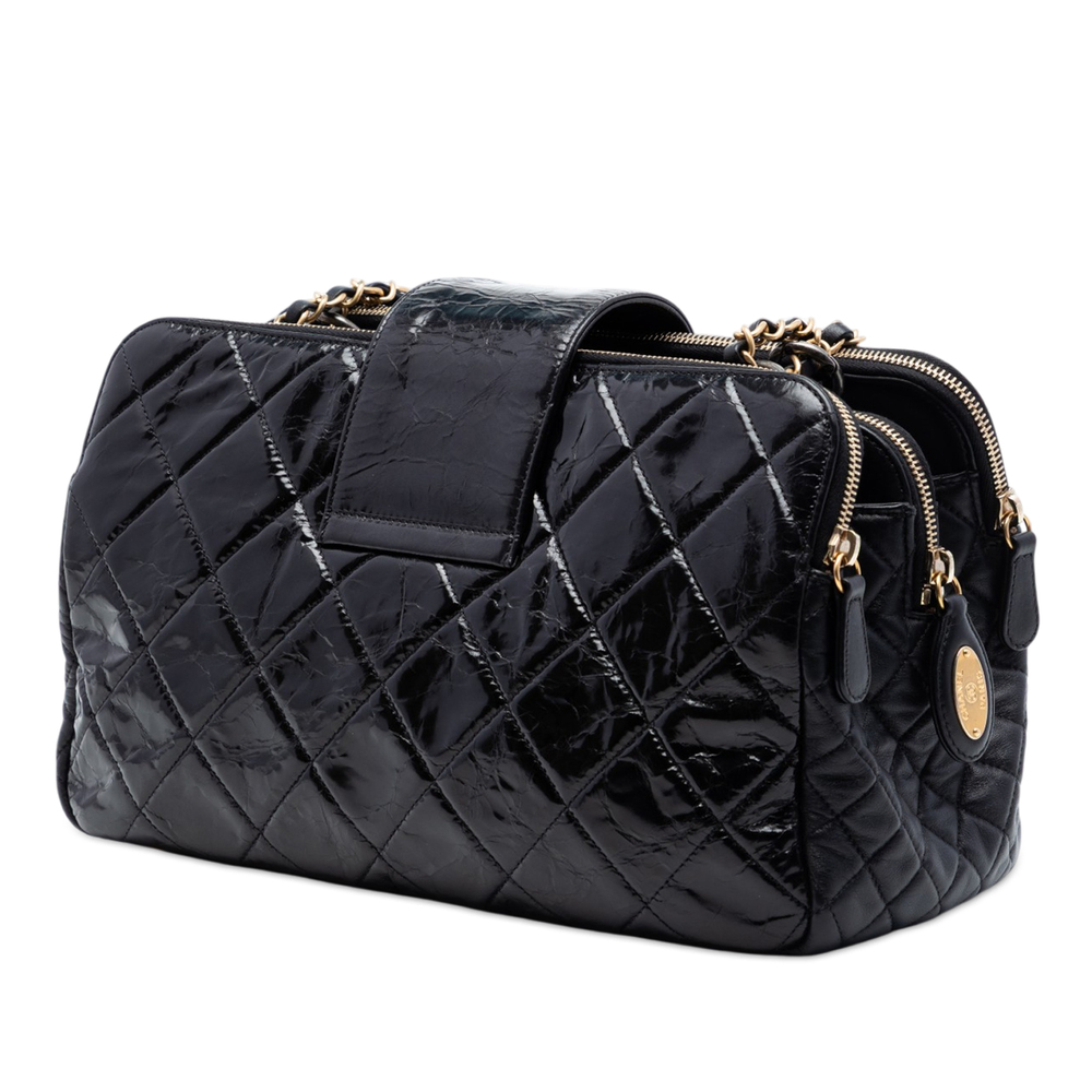 Pre-Loved Chanel Quilted Glazed Calfskin Reissue Mademoiselle Accordion Tote - Picture 2 of 7